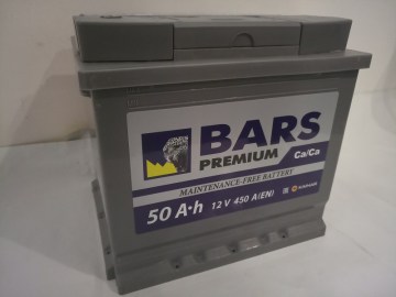 Bars Premium 50Ah 450A L (24)